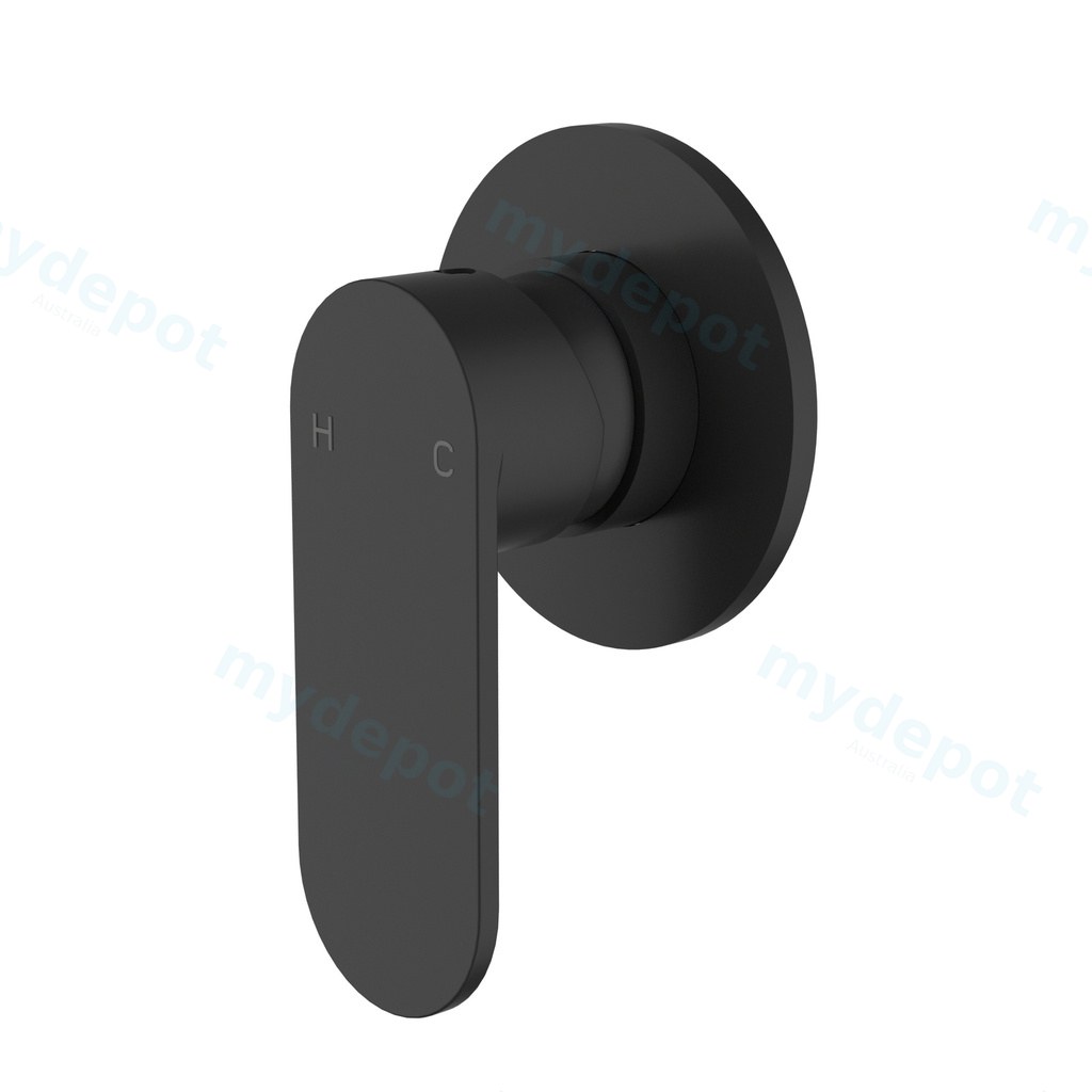 Sora SS Wall Mixer Trim Kits Matt Black