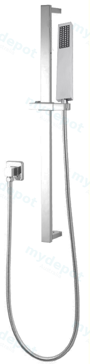[40271] Square B Hand Shower Rail without Handheld Shower