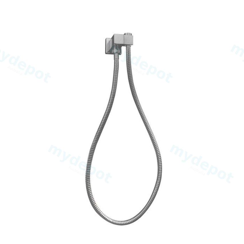[40276] Square Brushed Nickel Shower Rail without Handheld Shower