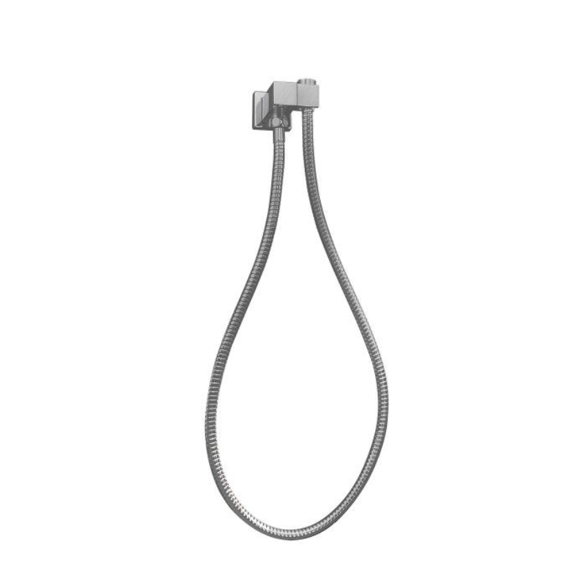 [40276] Square Brushed Nickel Shower Rail without Handheld Shower