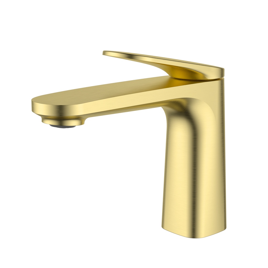 [44777] Sulu II Basin Mixer Brushed Gold