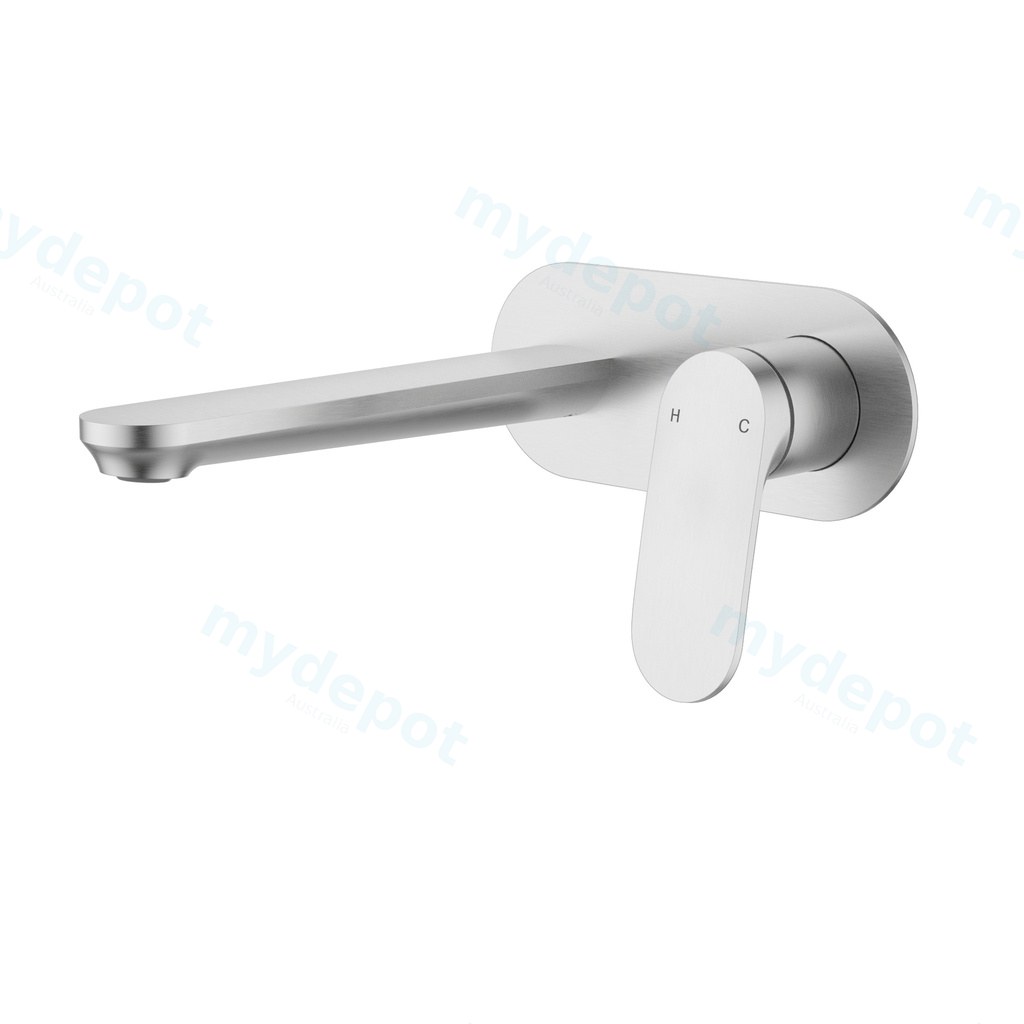 [44806] Sulu II Wall Basin Mixer Trim Kits Brushed Nickel