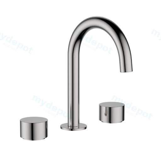 [43955] Tana 1/4 Turn C/D Basin Set Brushed Nickel Lead Free