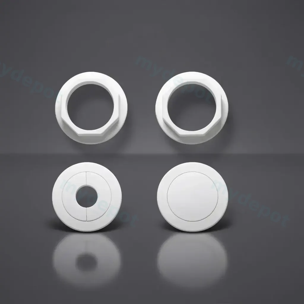 Toilet Pan Hose Hole Covers