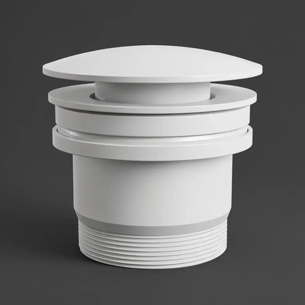 [44694] Universal Pop Up Waste Gloss White