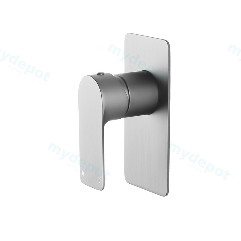 [41492] VOG Series Solid Brass Brushed Nickel Wall Mixer