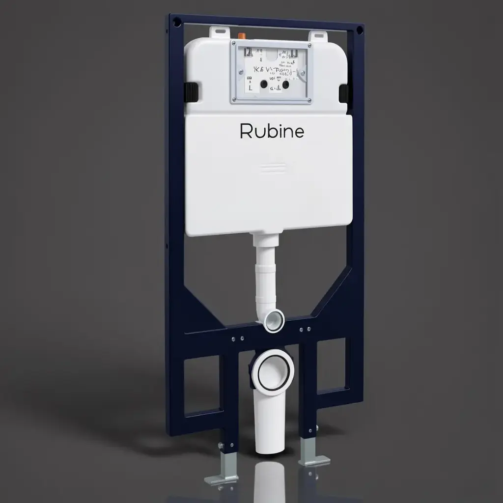 Wall Hung Pan Concealed 80mm Cistern