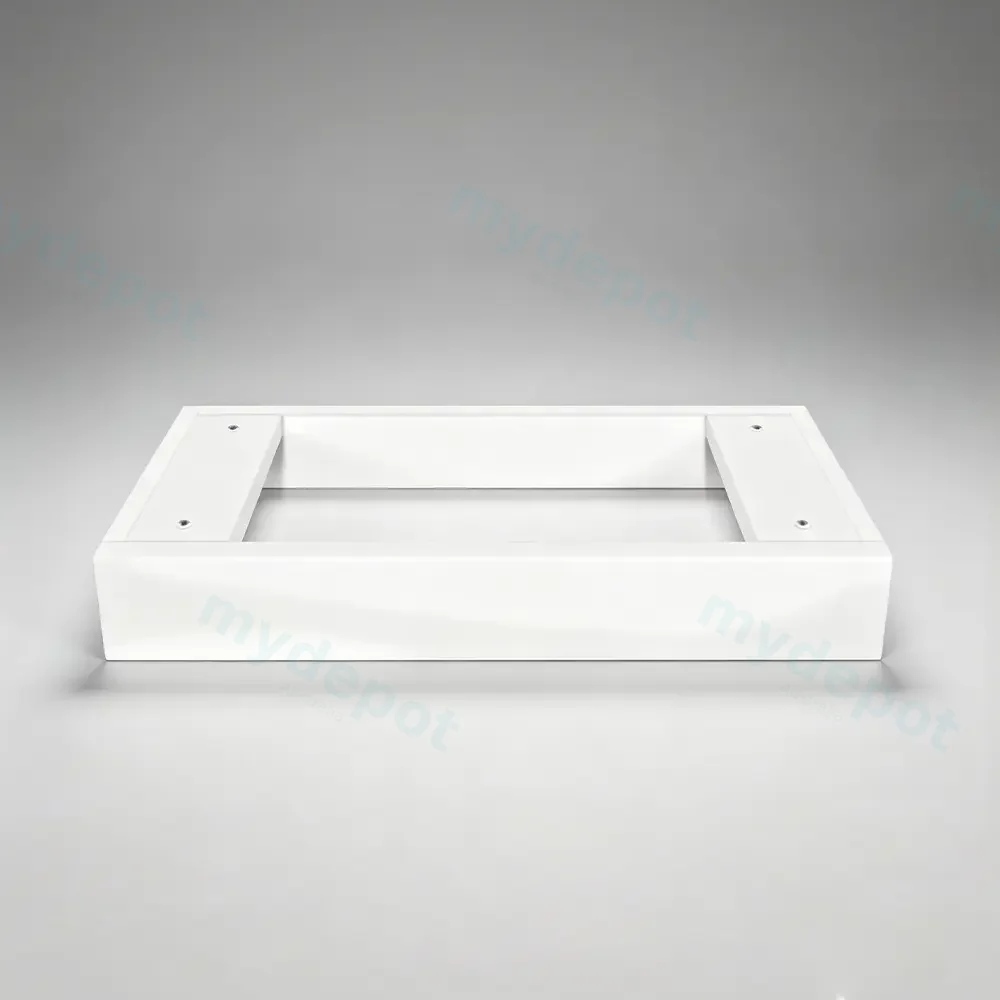 White Pvc Kickboar For Slim Vanity 880*360*120mm