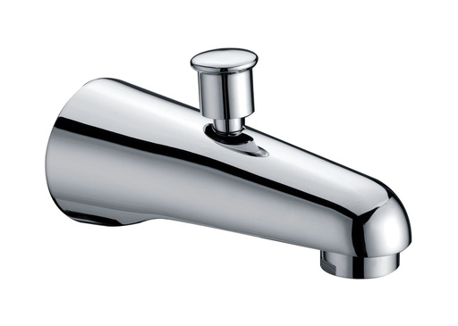 Yale Round Bath Spout With Diverter(Chrome)