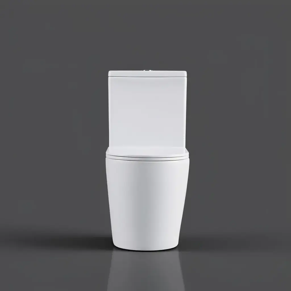 [50794] OXFORD Gloss White Back-to-Wall Toilet Suite