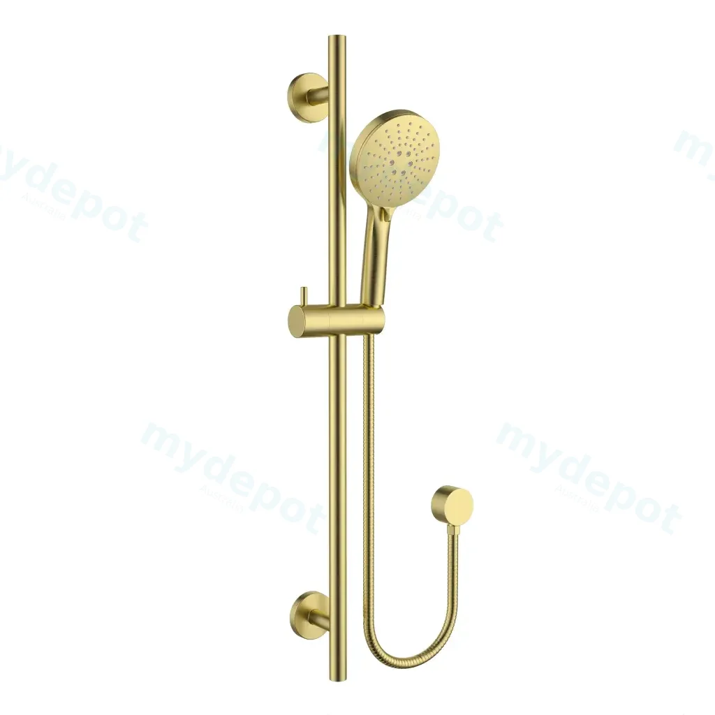 [44973] Otus Slimline Rail Shower Brushed Gold