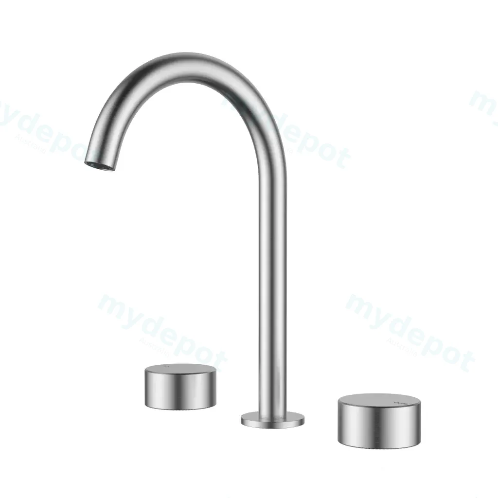 [44989] Hali 1/4 Turn C/D Basin Set Brushed Nickel