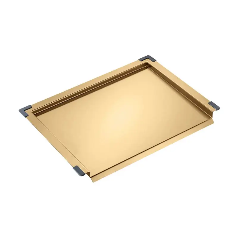 [41626] Stainless Steel Brushed Brass Sink Trays Compatible With  450-460 Width Sinks