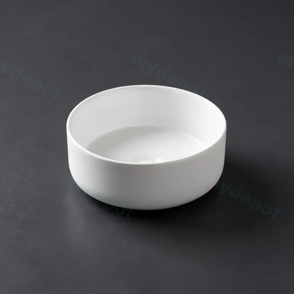 300*300*110mm Gloss White Above Counter Basin(32mm Nonoverflow)