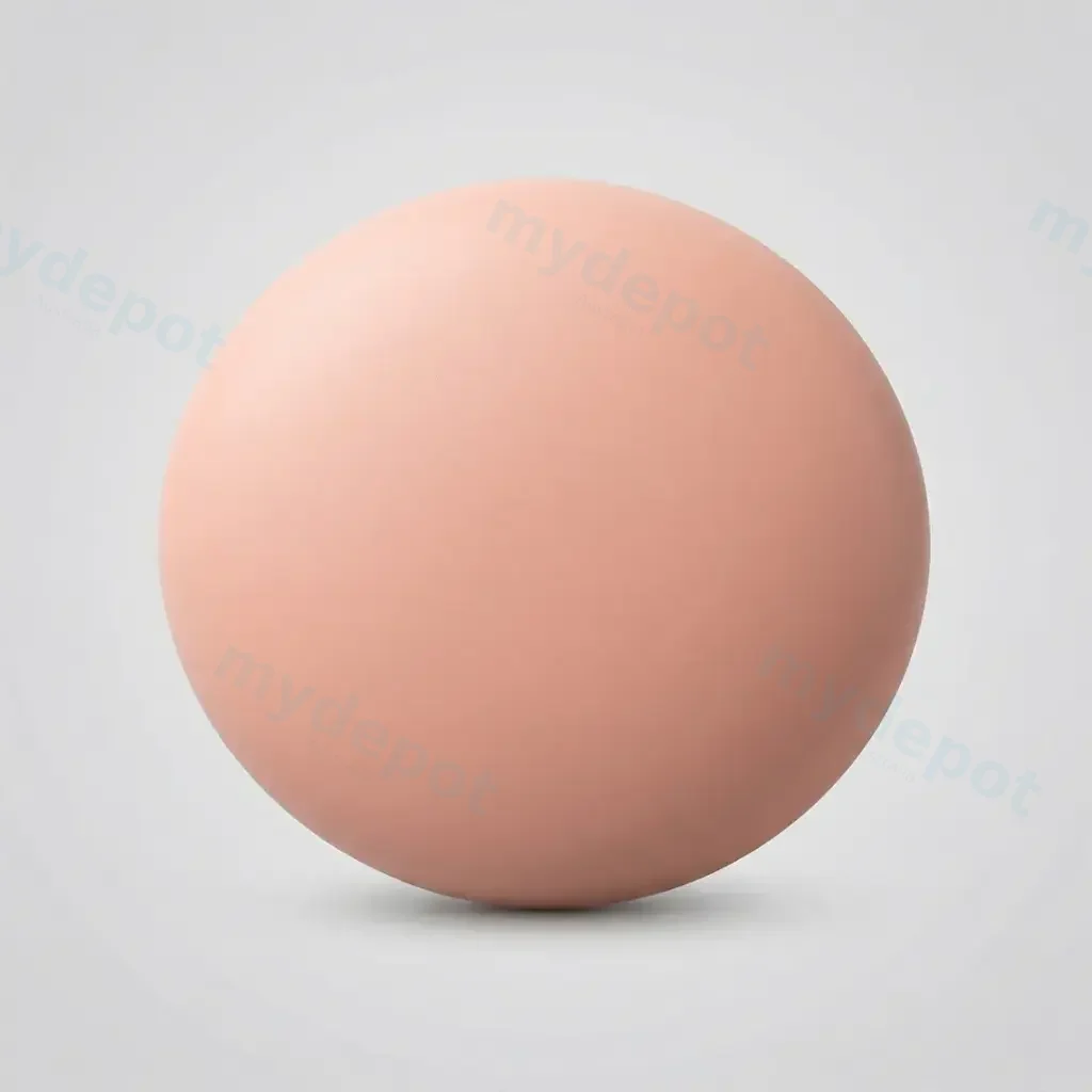 Matte Pink Ceramic Cap For Pop-up Waste