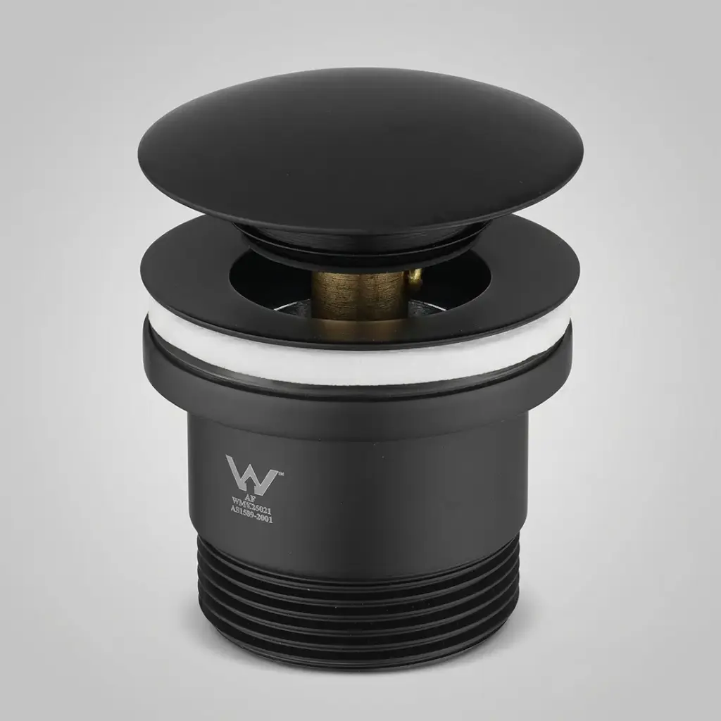 [42100] Black Brass Universal Basin/Bathtub Pop Up Waste