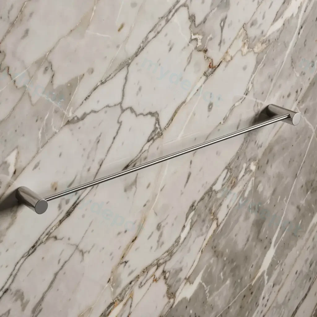 [42111] Chrome Single Towel Rail 600mm
